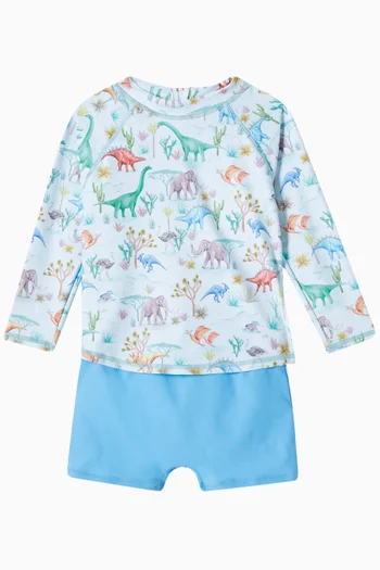 2-piece Swim Set in Recycled Fabric
