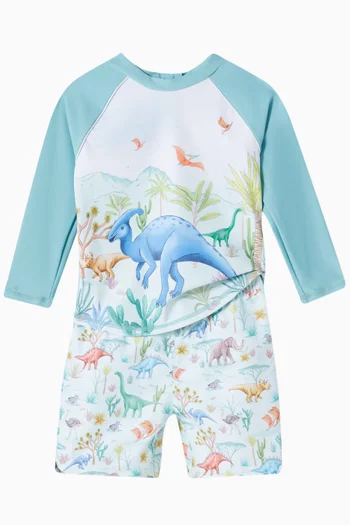 Denver Dinosaur Rash Vest