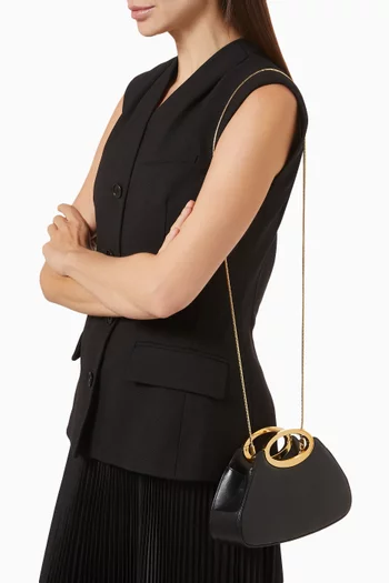 Mod Top-handle Bag in Leather