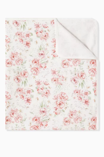 Evie Print Blanket in Organic Cotton