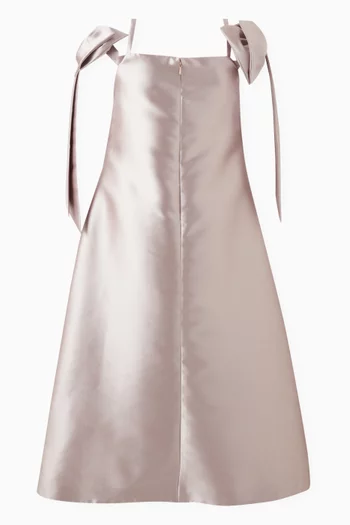 Cold-shoulder Flared Dress
