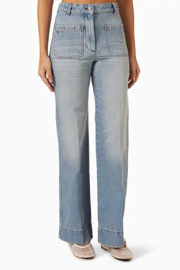 Alina High-waisted Jeans in Denim
