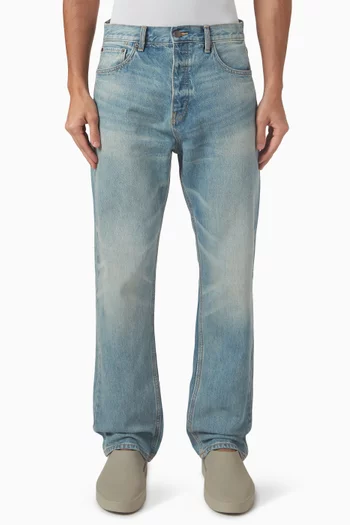 Straight-leg Jeans in Denim