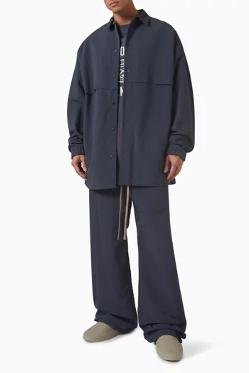 Overshirt in Military Nylon