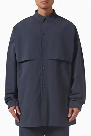Overshirt in Military Nylon