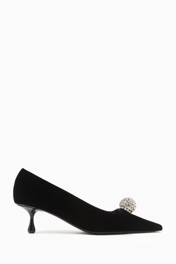 Orb 50 Pumps in Velvet