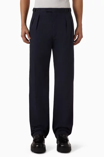 Wide-leg Pants in Cotton