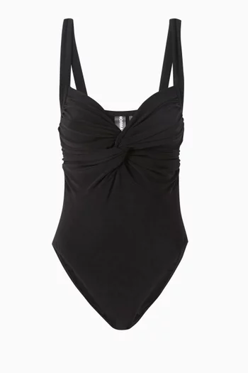 Twist Mio One-piece Swimsuit in Lycra