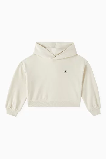 Logo Hoodie in Cotton