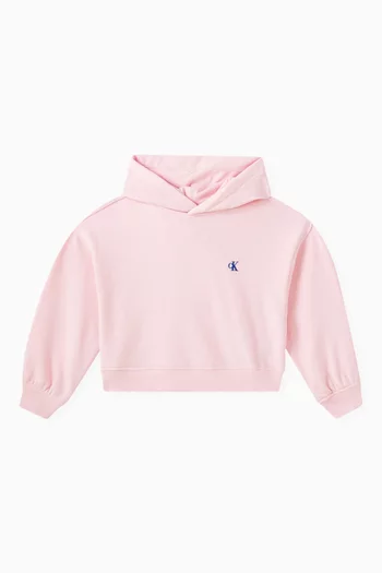 Logo Hoodie in Cotton