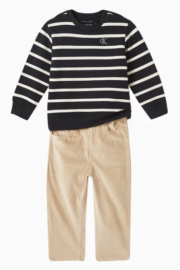 Striped Sweatshirt