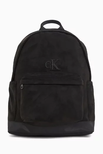 Logo Embroidered Backpack