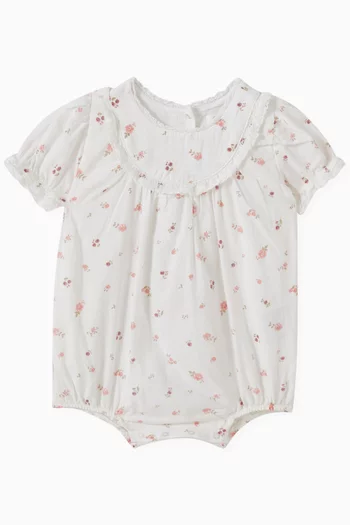 Rosebud Bodysuit in Cotton