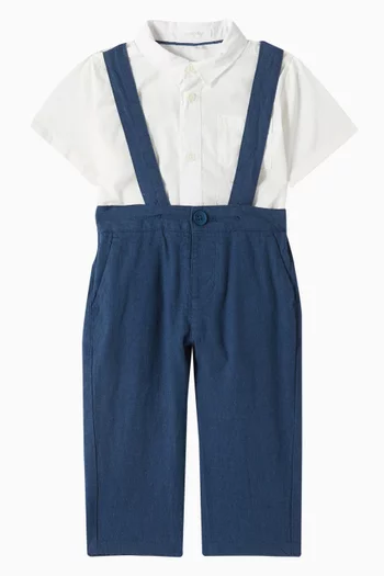 Classic Shirt & Overall Set
