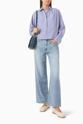 Martha Multistripe Shirt in Poplin