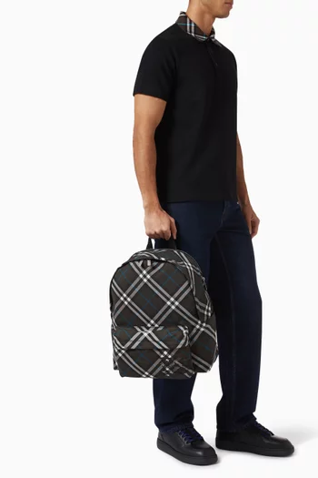 Essential Check Backpack