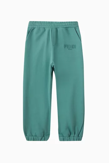 Logo Sweatpants in Cotton