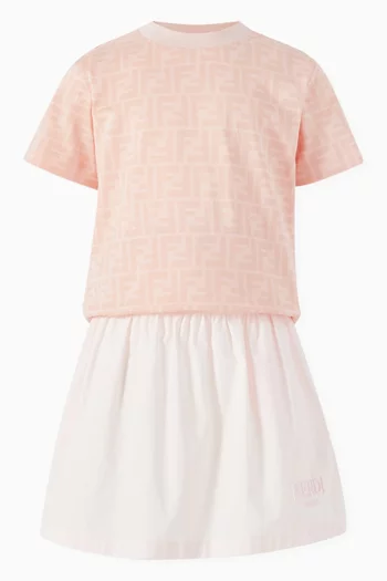 FF-print T-shirt in Cotton