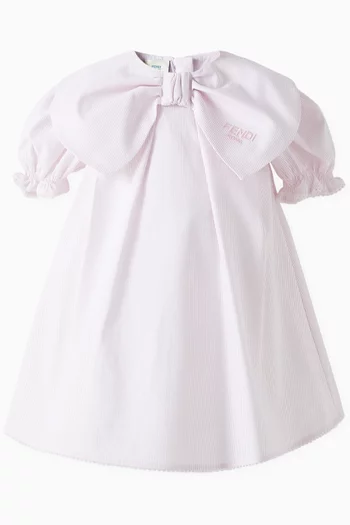Bow Dress in Cotton