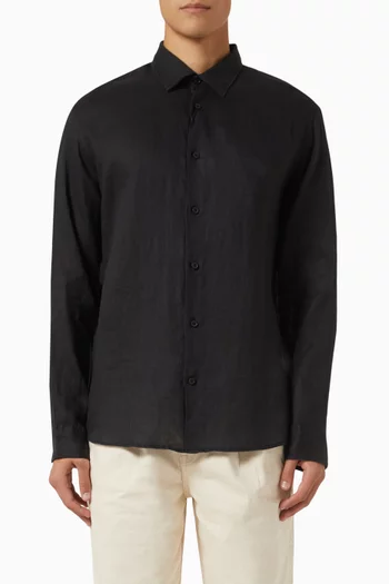 Button-up Shirt in Linen