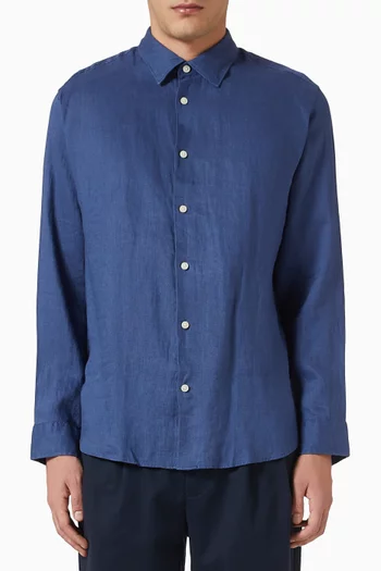 Buttoned Shirt in Linen