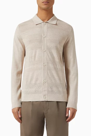 Cardigan in Merino Wool