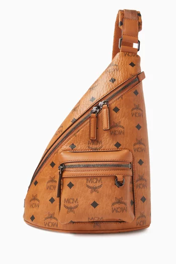 Mini Aren Sling Crossbody Bag in Coated Canvas