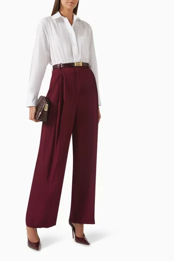 Crop Shirt in Organic Cotton