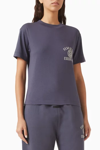 Logo T-shirt in Tri-blend Jersey