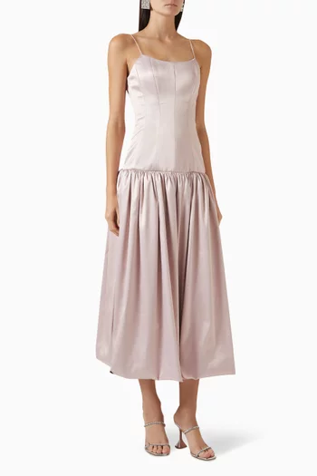 فستان آريا متوسط الطول ستان