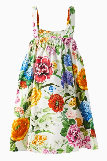 Floral Dress in Cotton