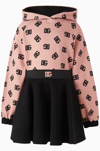 Logo-print Hoodie in Cotton