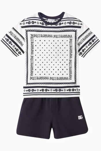 DG Logo Shorts in Cotton