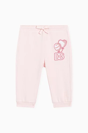 Patch Sweatpants in Fleece