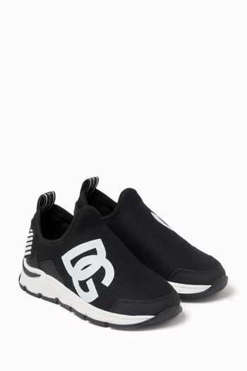 Slip-On Logo Sneakers