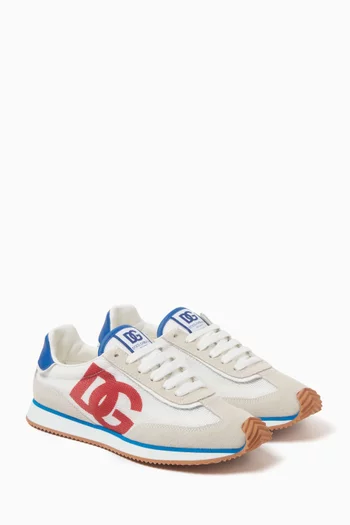 DG Cushion Sneakers in Suede & Mesh