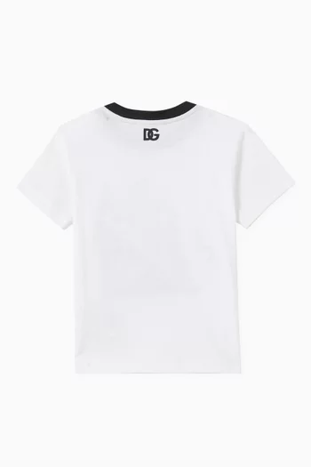 Logo-print T-shirt in Cotton