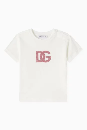 Glitter DG T-shirt in Cotton