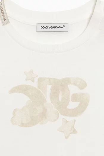 Star Logo-print T-shirt in Cotton