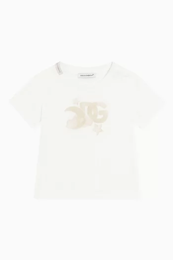 Star Logo-print T-shirt in Cotton