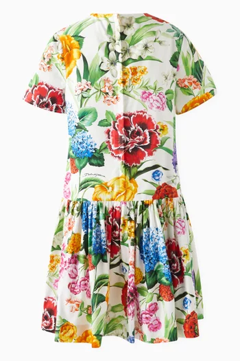 Floral Dress in Cotton