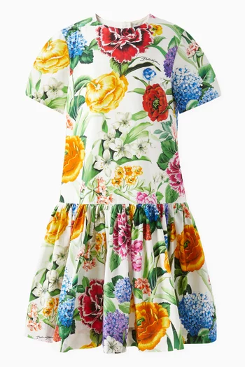 Floral Dress in Cotton