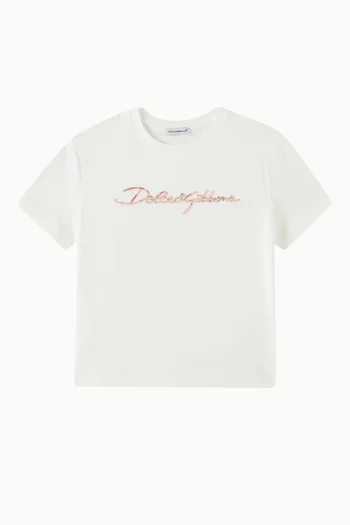 Logo T-shirt in Cotton