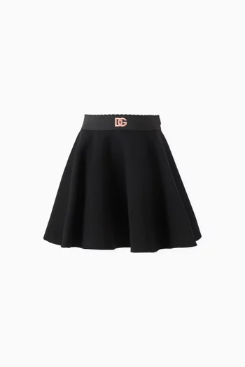 DG Circle Skirt in Cotton-jersey