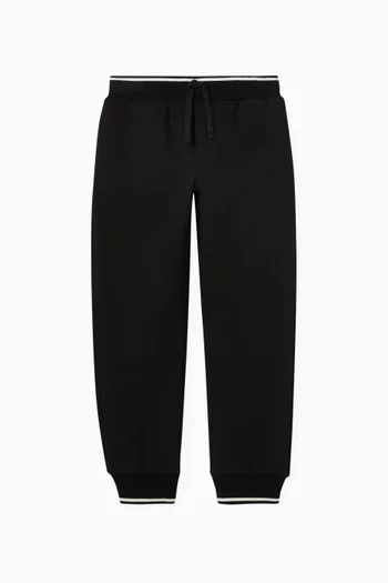 DG Striped Sweatpants in Cotton-jersey