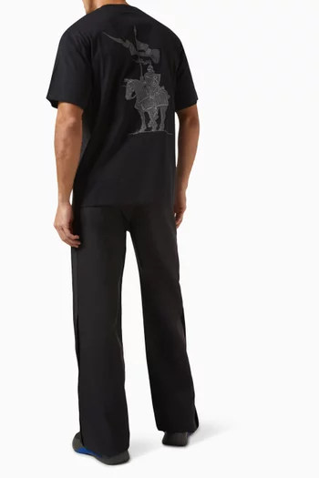 B-shield Logo T-shirt in Cotton