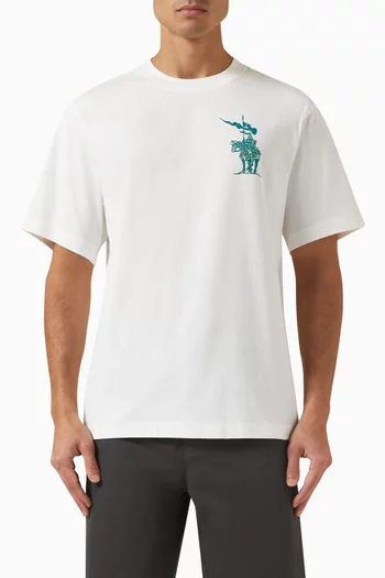 Equestrian Knight T-shirt in Cotton