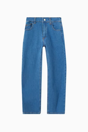 Straight-leg Jeans in Denim