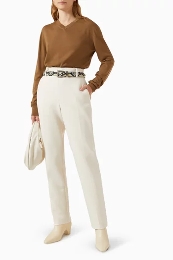 Cambie Pants in Wool-blend