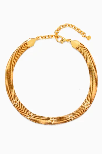 Étoilé Necklace in 24kt Gold-plated Brass